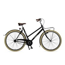 Azor City Dames - Mat zwart