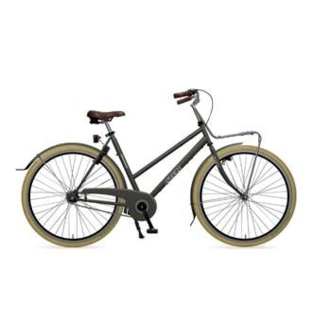 Azor City Dames - Mat graniet