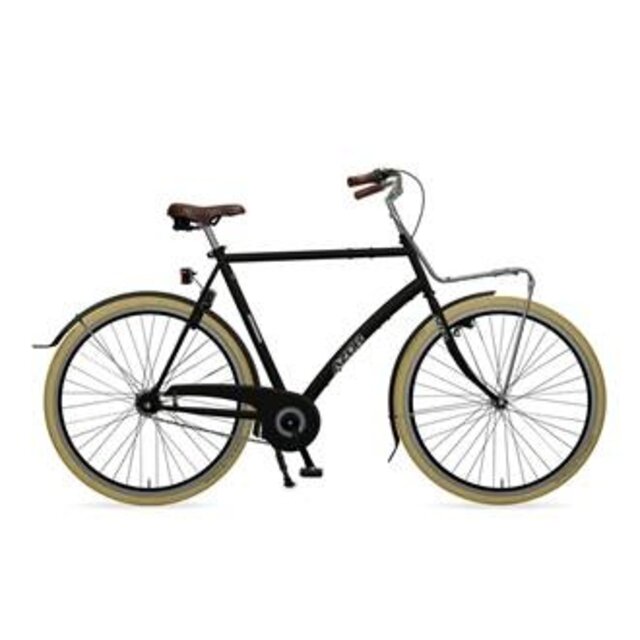 Azor City Heren - Mat Zwart