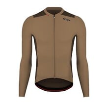 Fietsshirt Lange Mouw Alde Color Edition Bruin/Chocolade XL