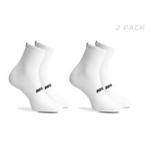 Wielersok Essential 2-pack Wit