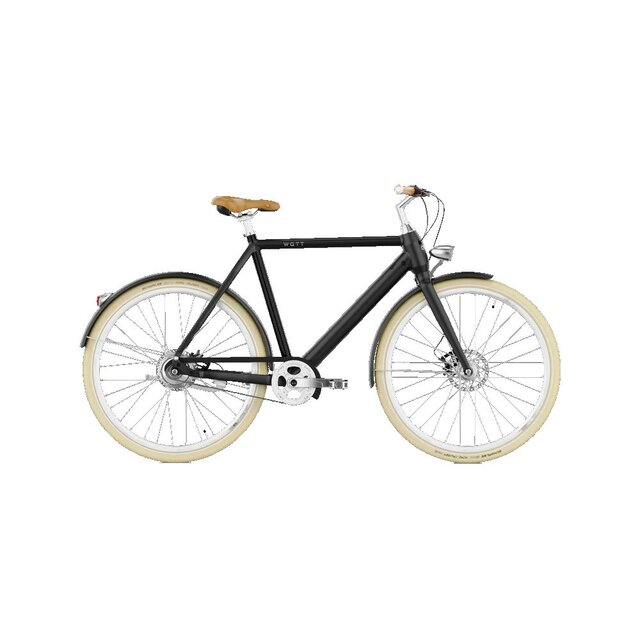 Watt Dublin Heren Mat Zwart 54cm 2024