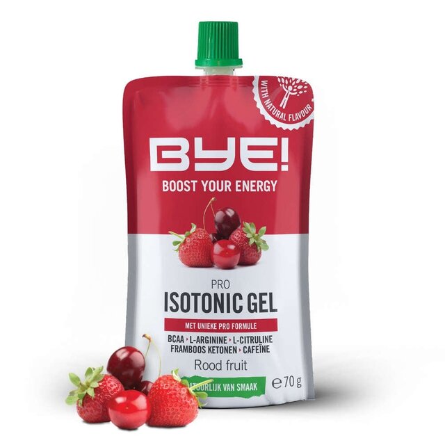 Isotonic gel Rood fruit