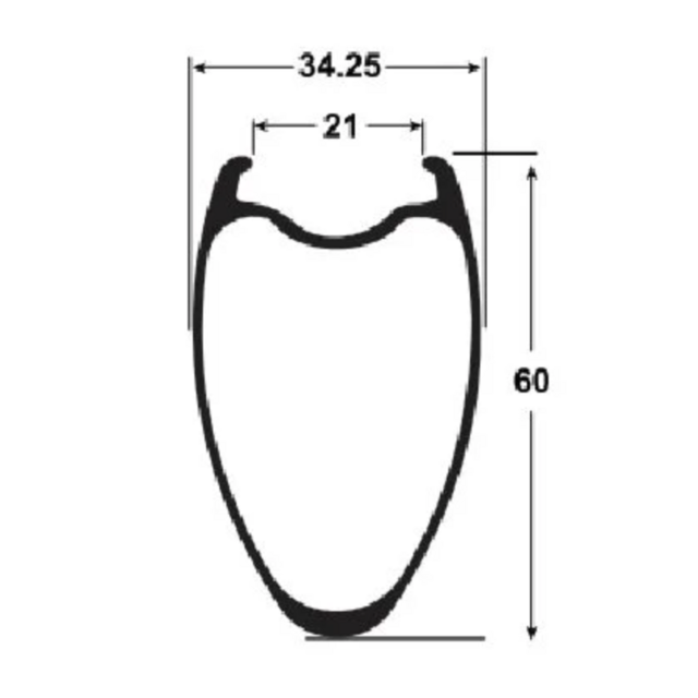 Reynolds AR60 Disc tubeless racefiets wielset