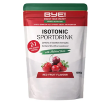 BYE! Isotonic sportdrink - rood fruit (1 kg)