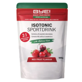 BYE! Isotonic sportdrink - rood fruit (1 kg)