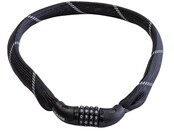 Kettingslot met cijfercode Combo - zwart - 100 cm