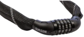 Simson Kettingslot Combo Code - zwart - 100 cm