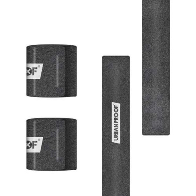 Reflectieve Slap Wrap Knox - set van 2 - zwart