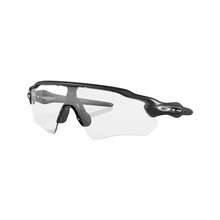 Oakley Radar EV Path  Steal - Clear 50% Black Irid Photo
