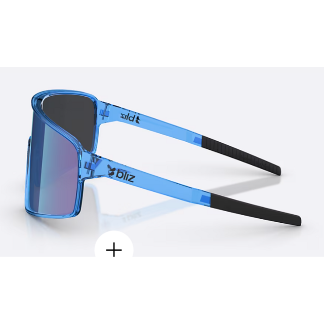 Blizz P001 - TRANSP BLUE - SMOKE W BLUE MULTI