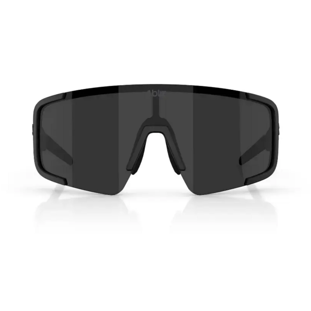 Blizz P003 Matte Black - Blue Sportzonnebril