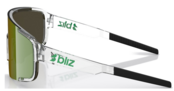 Blizz P003 Matte Black - Blue Sportzonnebril