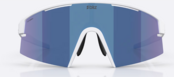 Bliz P006 XL Matte White - Smoke/Blue Multicolor Sportzonnebril | Extra Groot & UV400