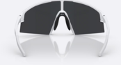 Bliz P006 XL Matte White - Smoke/Blue Multicolor Sportzonnebril | Extra Groot & UV400