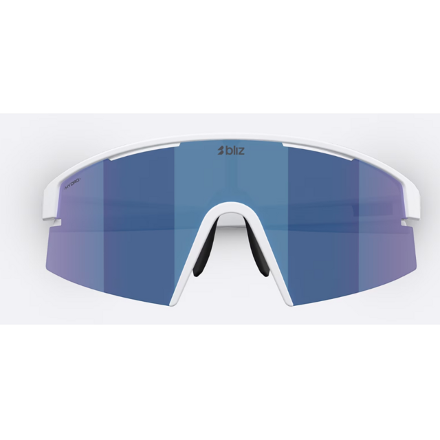 Bliz P006 XL Matte White - Smoke/Blue Multicolor Sportzonnebril | Extra Groot & UV400