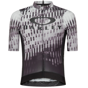 Oakley Icon Training Fietsshirt Heren – Black Glitch Print