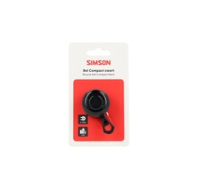 Fietsbel Simson Compact - zwart