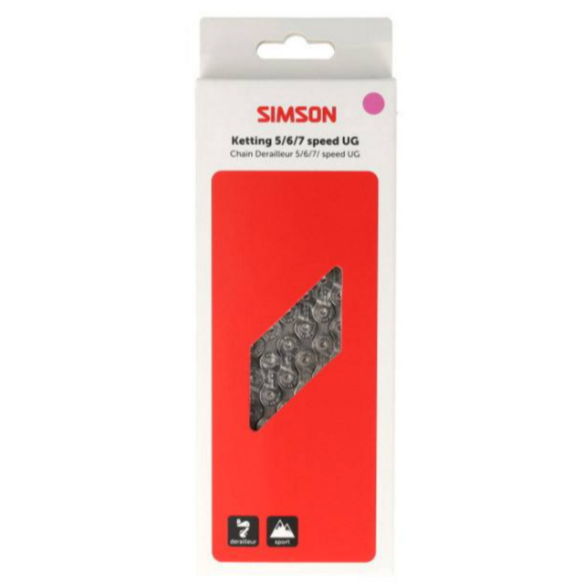 Simson Ketting 7/8-Speed Derailleur 1/2 x 3/32