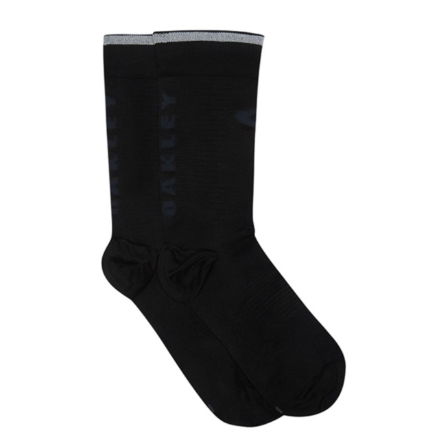 Oakley Cadence Socks 2.0 Black – Comfortabele fietssokken.