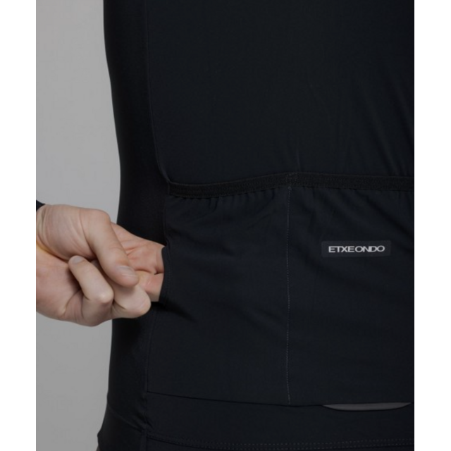 Etxeondo Alde Fietsshirt Lange Mouw – Zwart