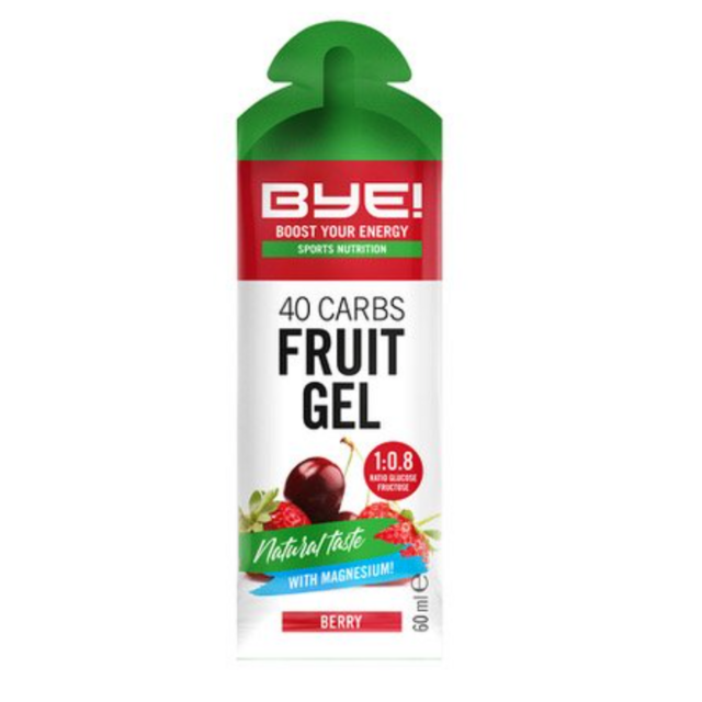 BYE! 40 Carbs Fruit Gel – 40 gram koolhydraten - Berry