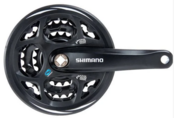 ShiShimano crankstel 42/32/22+Cg Altus Cm311 Zwart