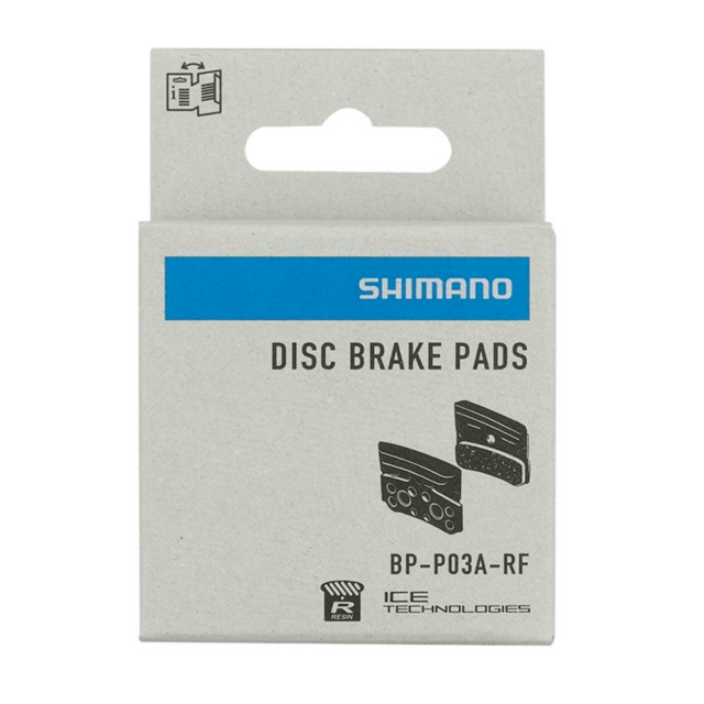 Shimano BP-P03A-RF Resin Remblokken met Koelvin – 1 Paar