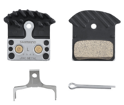 Shimano J04C Schijfremblokken Metaal met vinnen voor XTR/XT/SLX/Deore/Ultegra/105