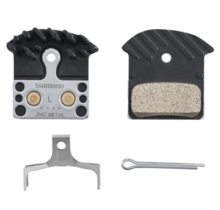 Shimano J04C Schijfremblokken Metaal met vinnen voor XTR/XT/SLX/Deore/Ultegra/105