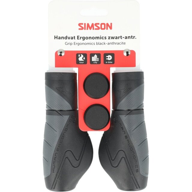 Simson handvatten ergonomics