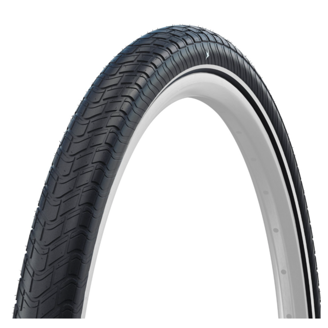 Schwalbe Motion Big Apple Draadband - Addix Green | RaceGuard - 26x2.15" | Black Reflex