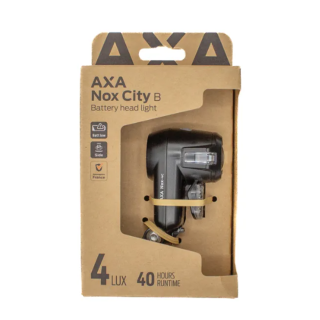 AXA Voorlicht Nox City 4 Lux Batterij