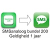 SMSanaloog SMSanaloog prepaid bundel 200 geldigheid 1 jaar
