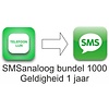 SMSanaloog SMSanaloog prepaid bundel 1000 geldigheid 1 jaar