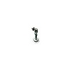 OBS Beveiligingscamerabeugel 136mm zilver voor wand of plafond montage