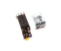 OBS Relais 12DC met montage voet 2 voudig