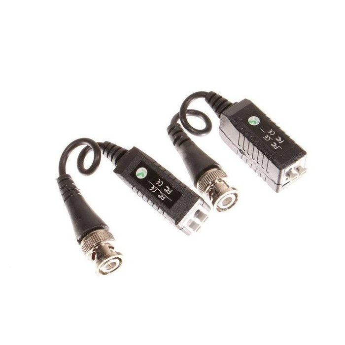 OBS Video Balun VB23512 met klemconnector per 2 stuks