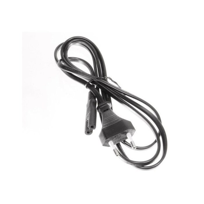 OBS Apparaatsnoer Eurokabel met 8-vormige plug 1,50 m zwart