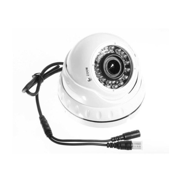 OBS Beveiligingscamera Dome Turbo TVI Full HD 2.8-12mm wit