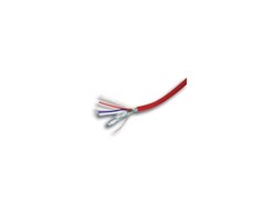 OBS Brandmeldkabel 2x2x0.8 rood afgeschermd