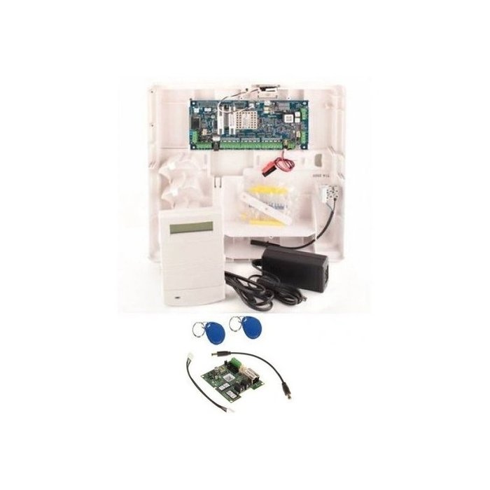 Honeywell Galaxy Galaxy Flex 3-20 with Mk7 prox control panel and IP module.