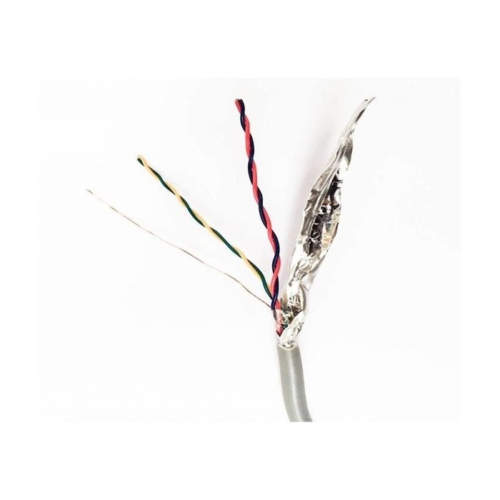 OBS Alarmkabel Bus kabel 200 meter 2x2x0,5mm getwist afgeschermd massief in doos