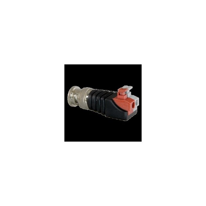 Beveiligingscamera BNC male connector met 2 indruk connectors