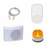Intruder detector and necessities for alarm systems and intruder panels