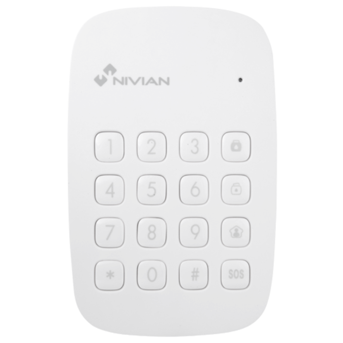 Smart Alarm Smart alarm draadloos bedienpaneel in combinatie met smarthome systeem