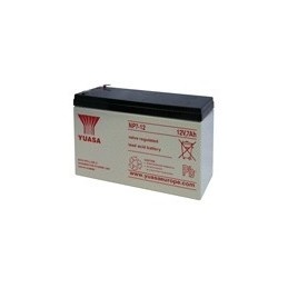 Yuasa Yuasa emergency power battery 12V 7 Ah for alarm systems and fire alarm control panels