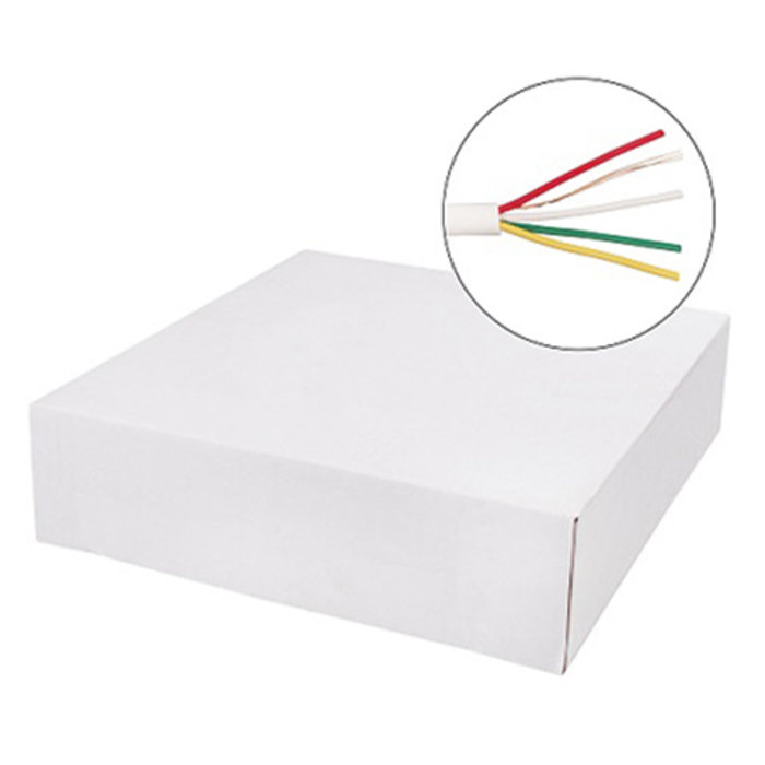 OBS Alarm Cable solid 4 x 0.5mm shielded 100M