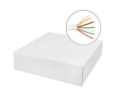 OBS Alarm cable solid 6 x 0.5mm shielded in box 200 meters