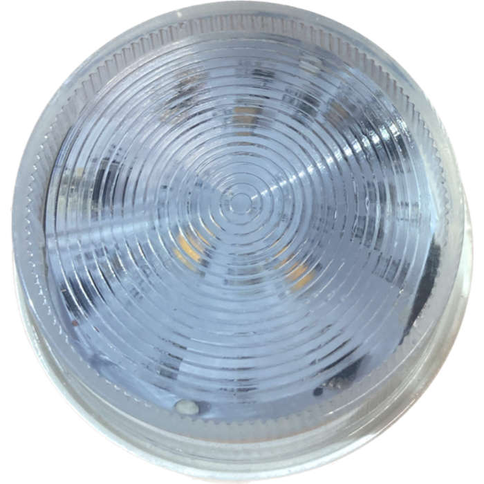 Elmdene Flitser Elmdene, LED flitser,2W., IP65, extra laag model wit voor op alarmsysteem